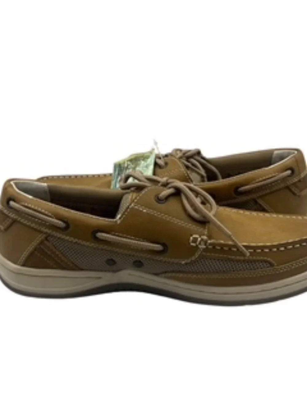 NEW Margaritaville Anchor Boat Shoes Men’s 12 Wide Lace up Leather NWT
